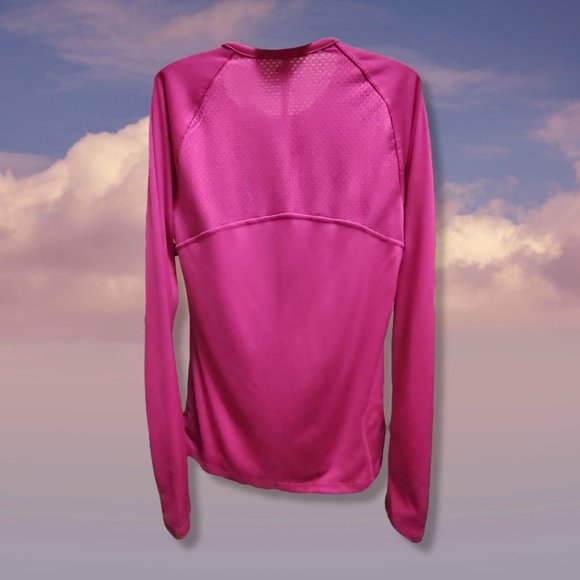 C9 by Champion Duo-Dry long-sleeve magenta pullover, size XS - Picture 2 of 6